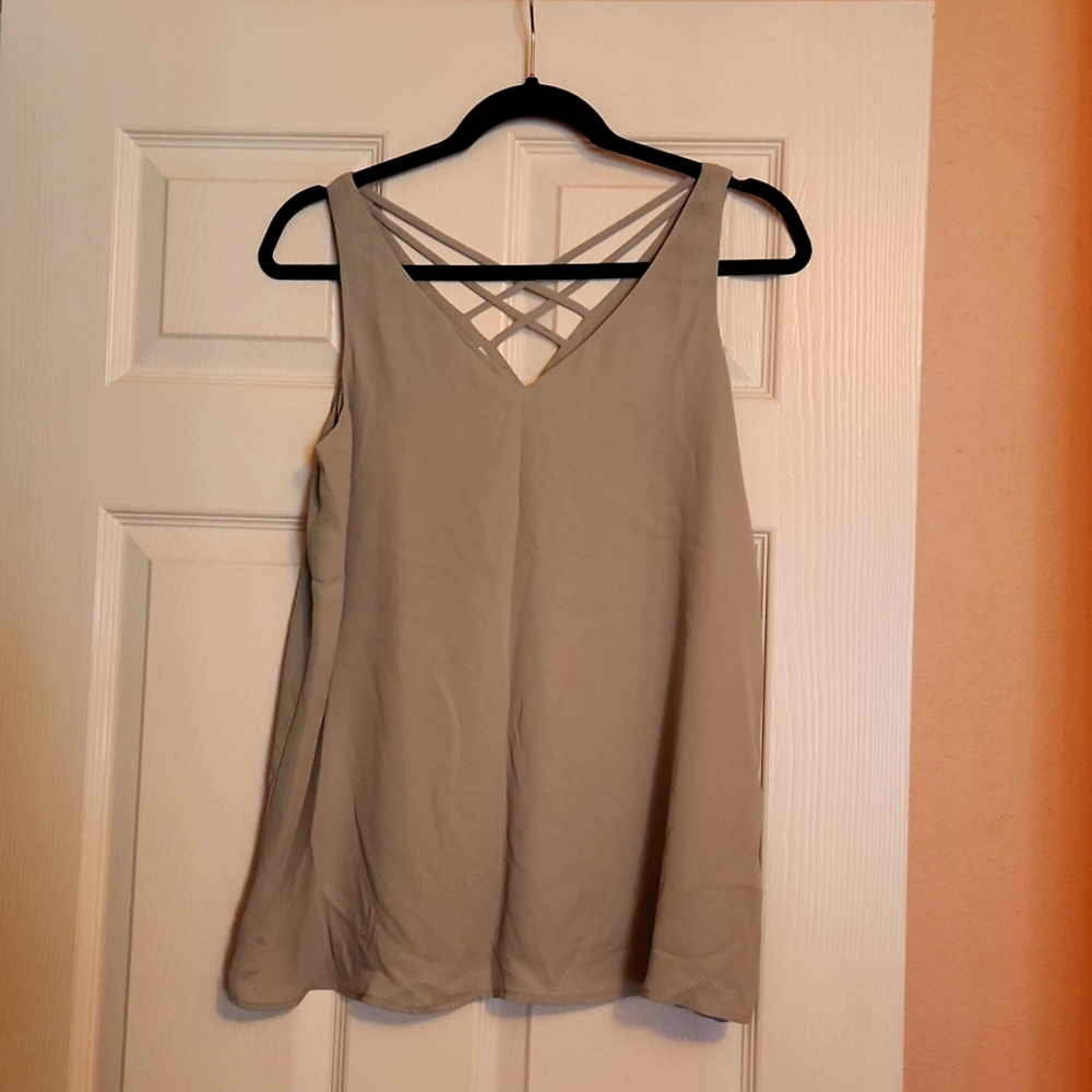 Maurices sage green top